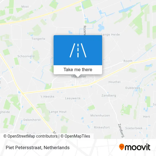 Piet Petersstraat map