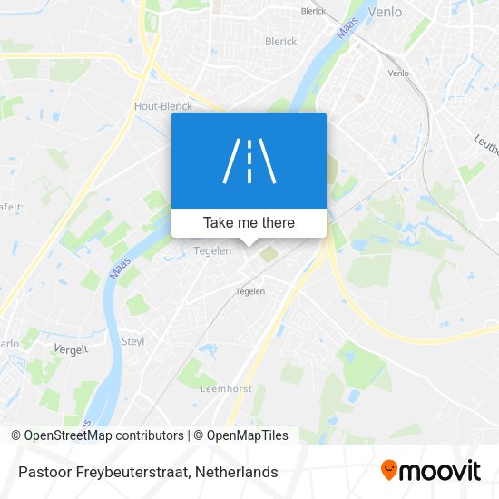 Pastoor Freybeuterstraat map