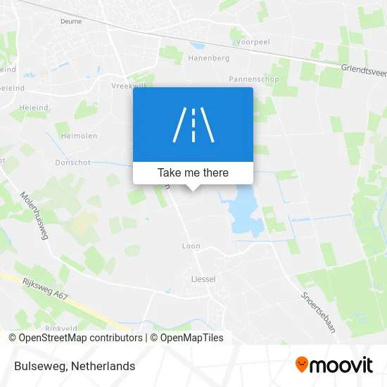 Bulseweg map