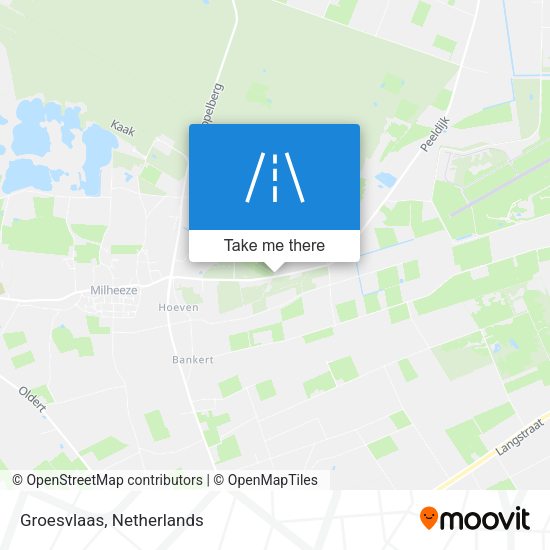 Groesvlaas map