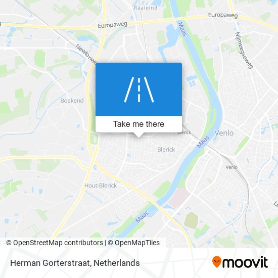 Herman Gorterstraat Karte