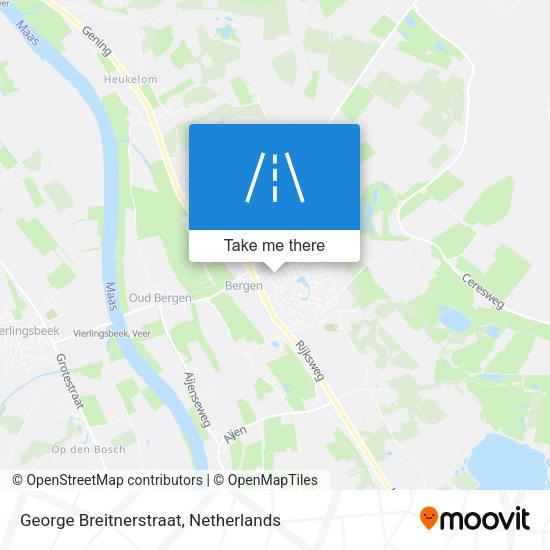 George Breitnerstraat map