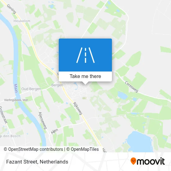 Fazantstraat map