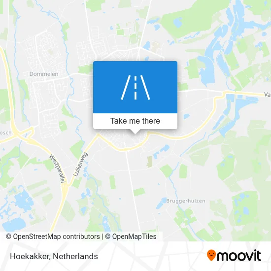 Hoekakker map