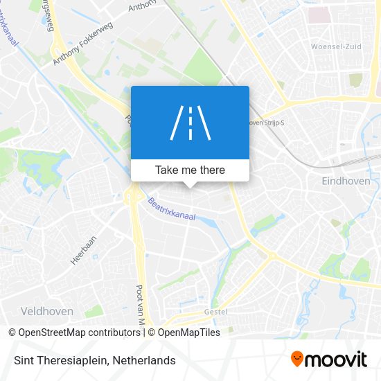 Sint Theresiaplein map