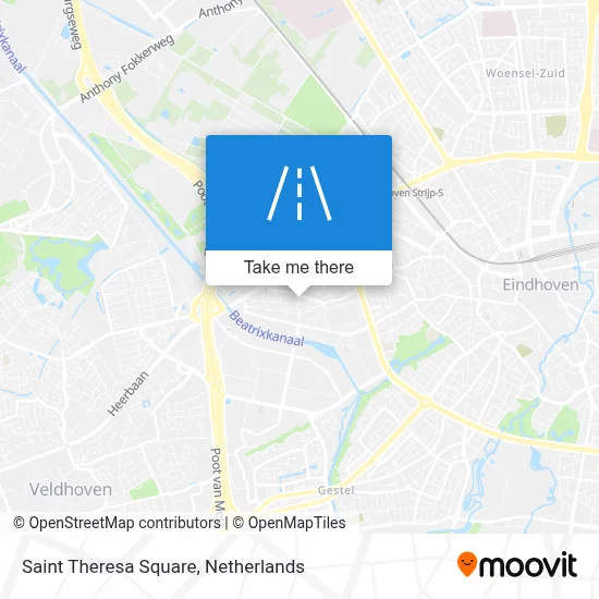 Sint Theresiaplein map