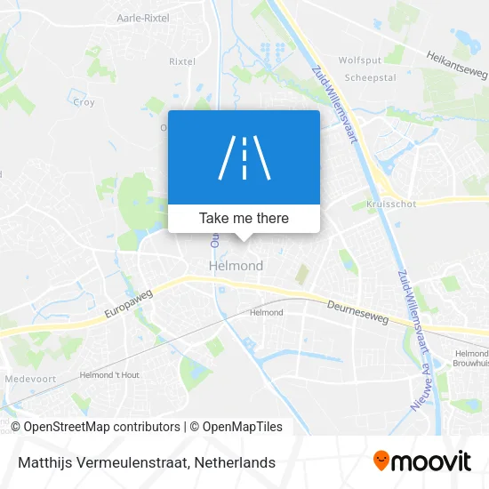 Matthijs Vermeulenstraat map