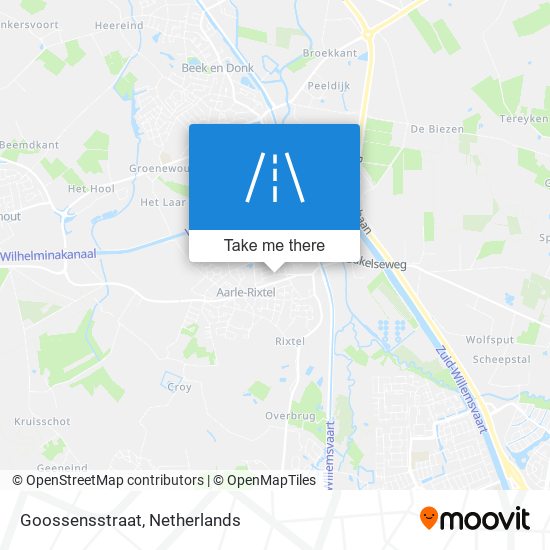 Goossensstraat map