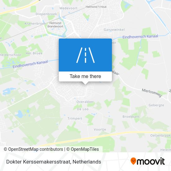 Dokter Kerssemakersstraat map
