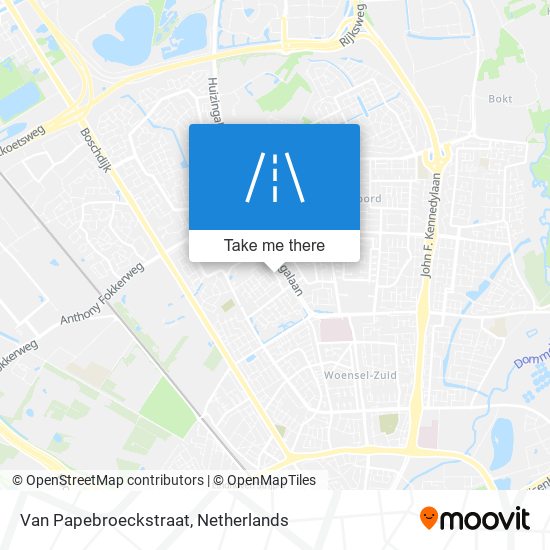 Van Papebroeckstraat map