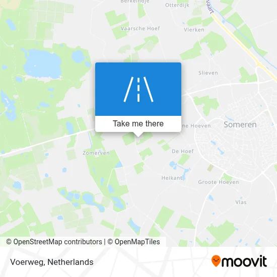 Voerweg map