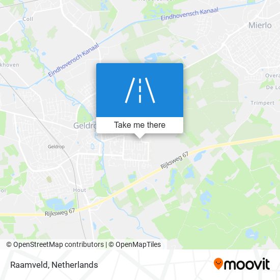 Raamveld map