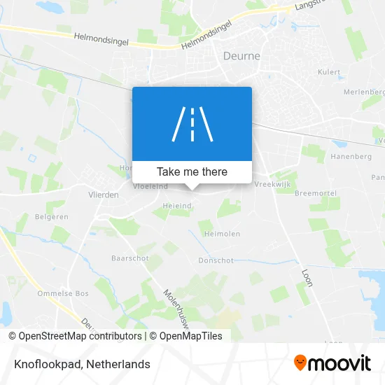 Knoflookpad map