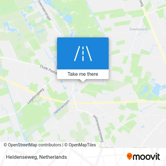 Heldenseweg map