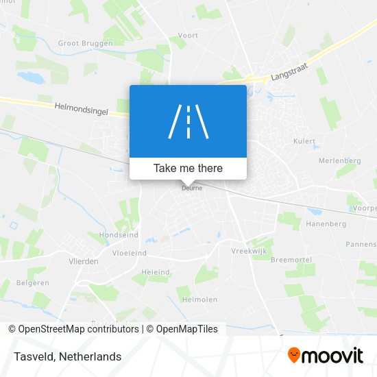 Tasveld map