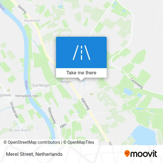 Merelstraat map