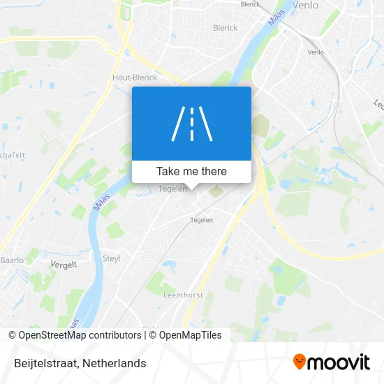 Beijtelstraat map