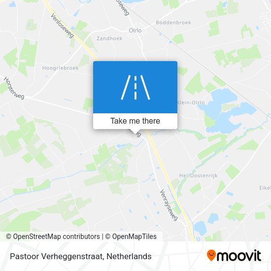 Pastoor Verheggenstraat map