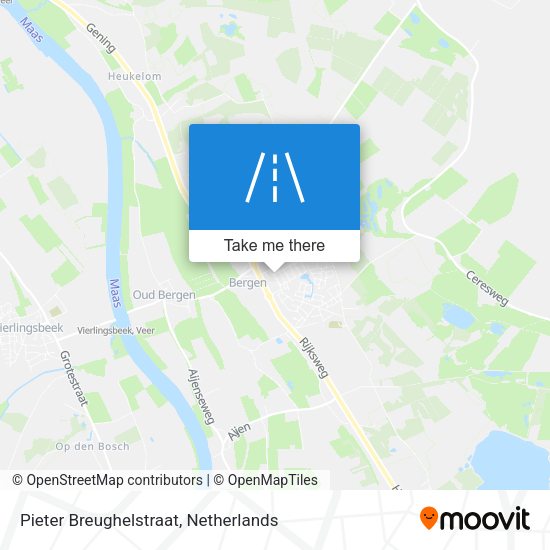 Pieter Breughelstraat map