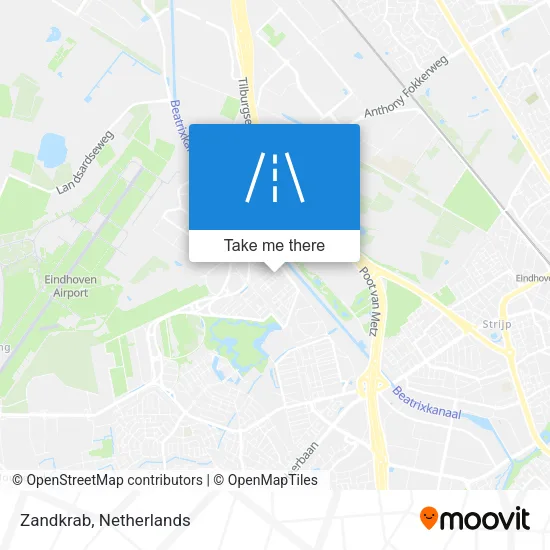 Zandkrab map
