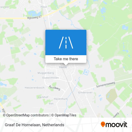 Graaf De Hornelaan map