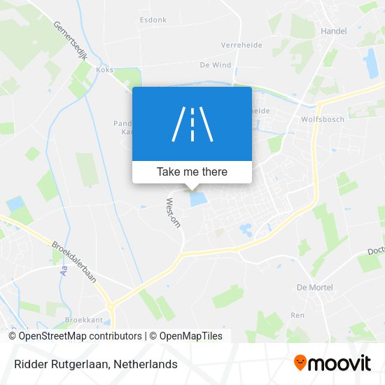 Ridder Rutgerlaan map