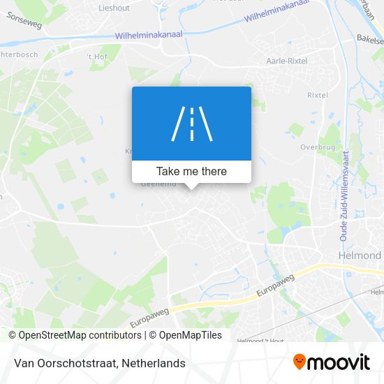 Van Oorschotstraat map