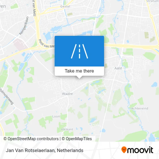 Jan Van Rotselaerlaan map
