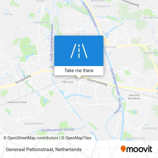 Generaal Pattonstraat map