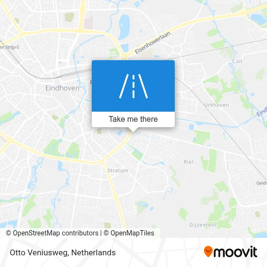Otto Veniusweg map