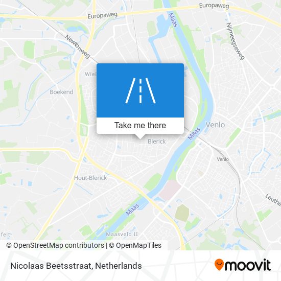 Nicolaas Beetsstraat map