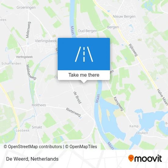 De Weerd map
