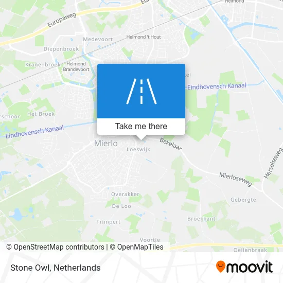 Steenuil map