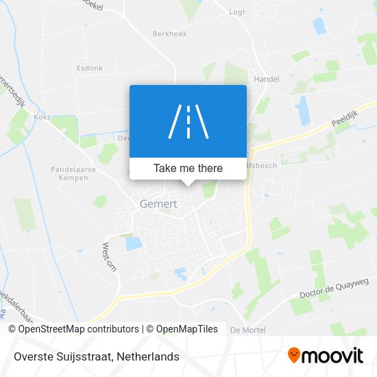 Overste Suijsstraat map