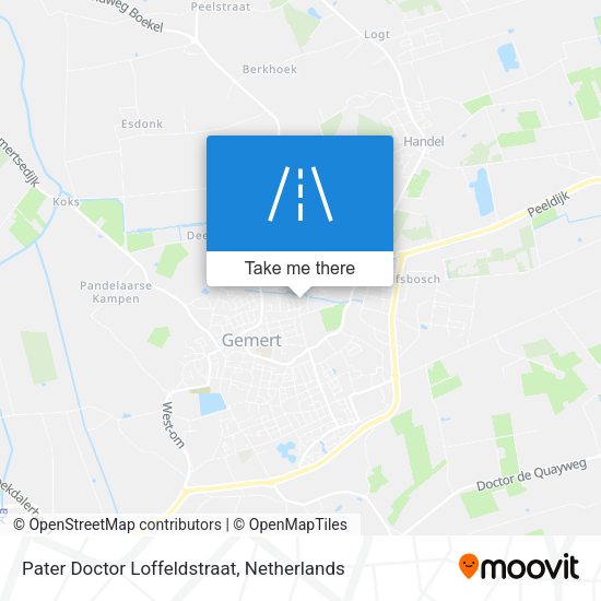 Pater Doctor Loffeldstraat map
