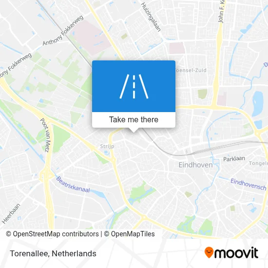 Torenallee map