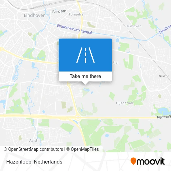 Hazenloop map