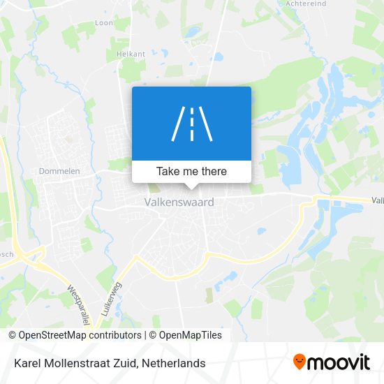 Karel Mollenstraat Zuid map