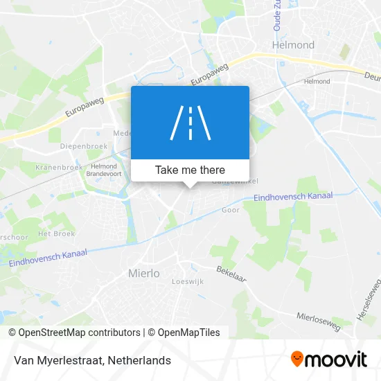 Van Myerlestraat map