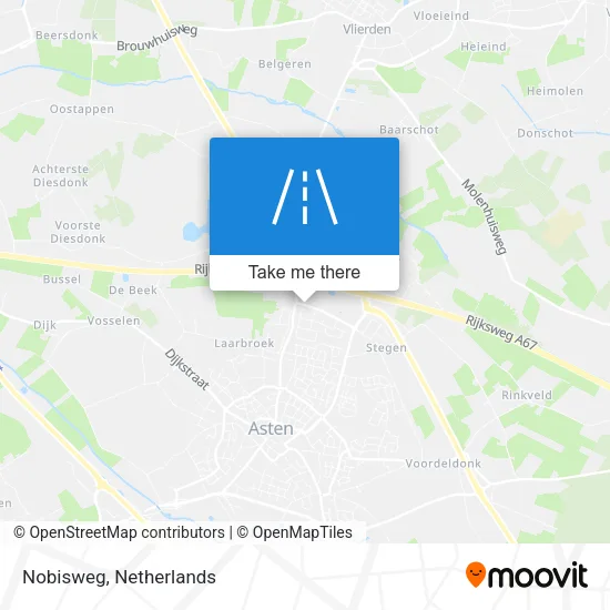 Nobisweg map