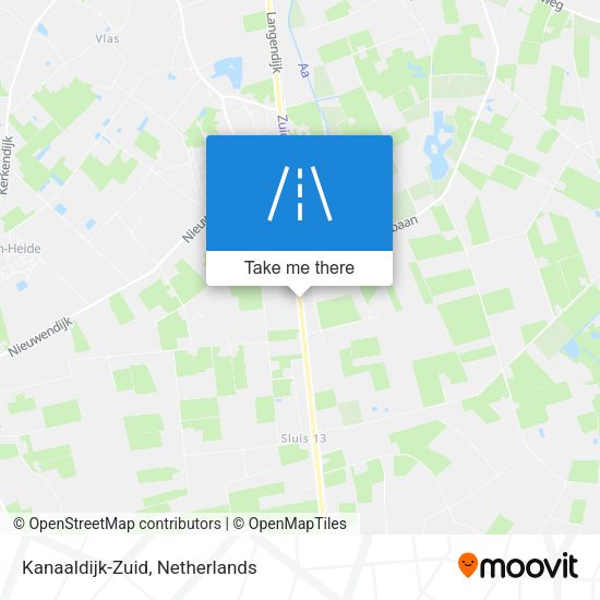 Kanaaldijk-Zuid map