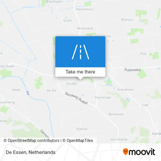 De Essen map