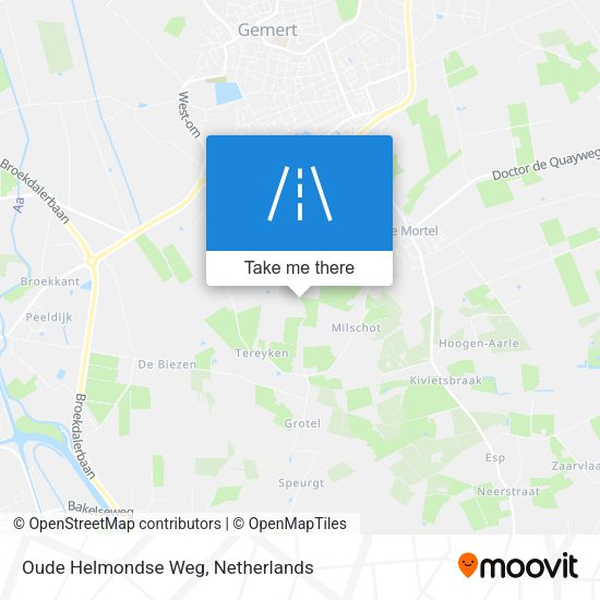 Oude Helmondse Weg map