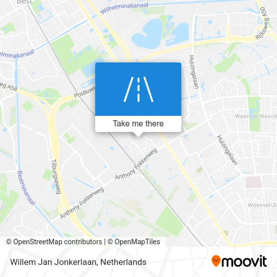 Willem Jan Jonkerlaan map