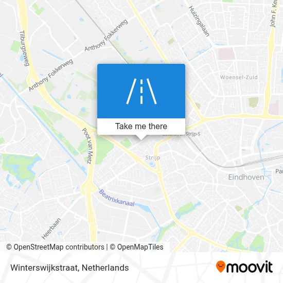 Winterswijkstraat map