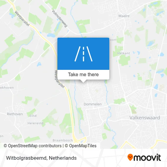 Witbolgrasbeemd map
