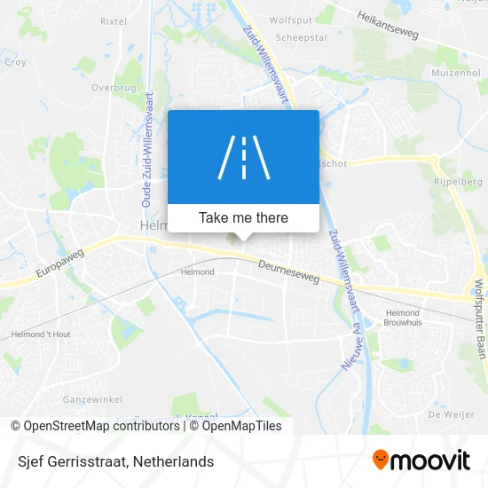 Sjef Gerrisstraat map