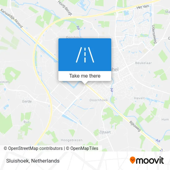 Sluishoek map