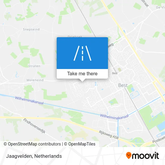 Jaagvelden map