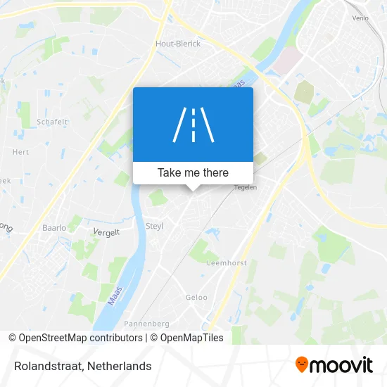Rolandstraat Karte